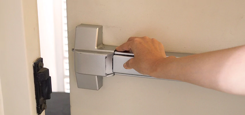 Roller Gate Panic Bar Installation in Santa Clarita, California